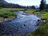 West Fork Black's Fork River in Uintah Wilderness