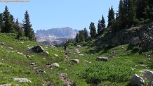 Wind River Mountain trail
