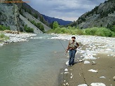 South Fork Shoshone River in Wyoming