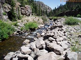 South Fork Rio Grande River in Colorado