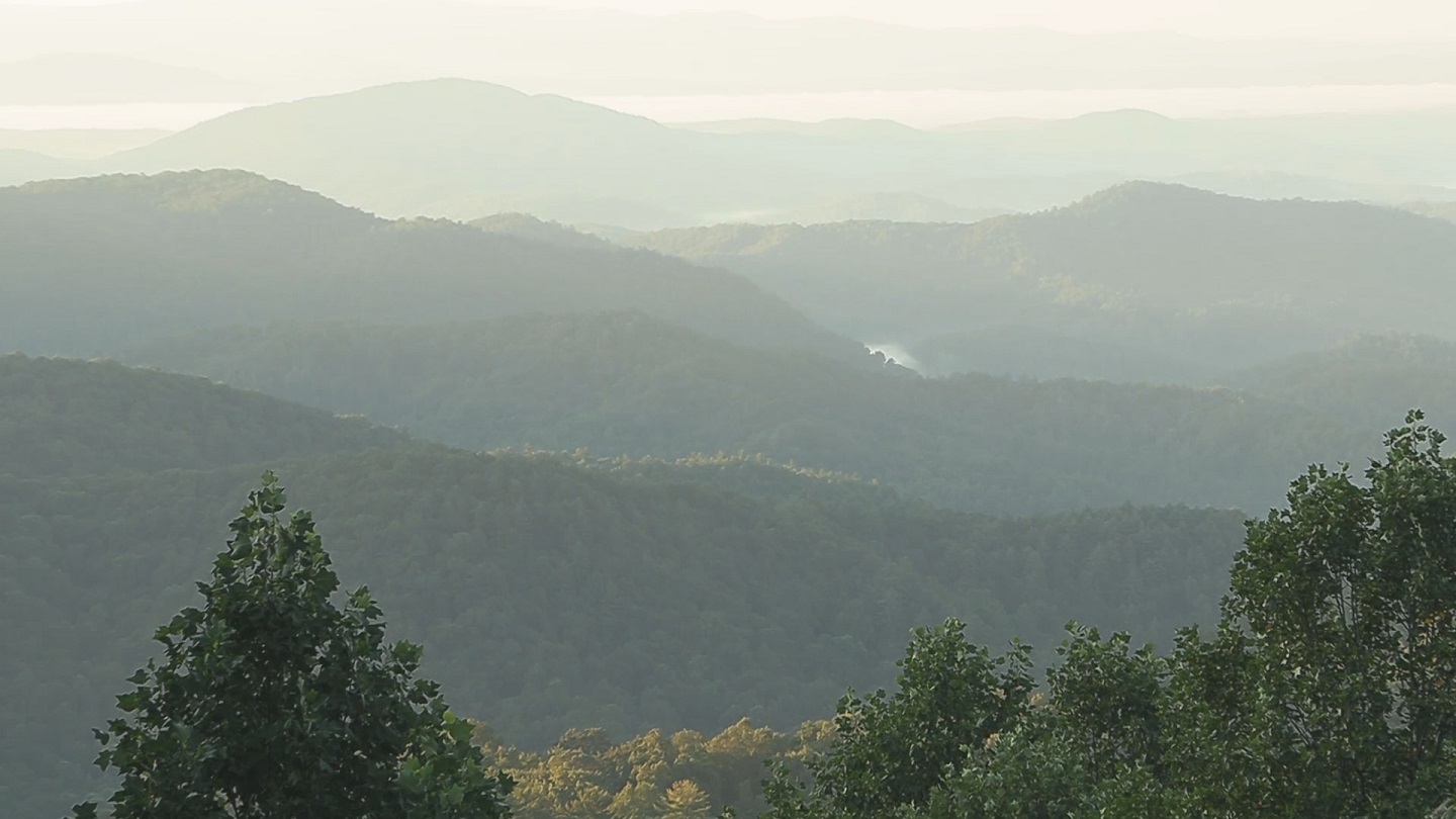 Appalachian Mountains in northern Georga
