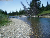 Belly River in Glacier National Park
