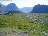 Landscape in Glacier National Park