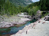 McDonald River in Glacier National Park
