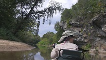 Canoeing the Dan River, North Carolina