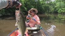 Fishing Richardson Creek, North Carolina
