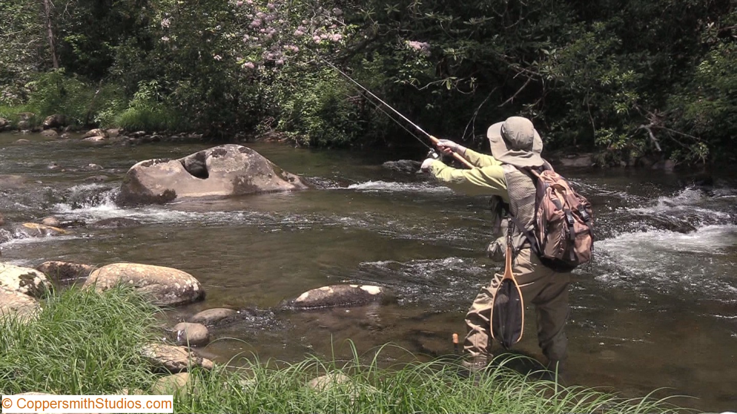 Fishing Santeetlah Creek, NC
