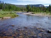 East Fork Black's Fork River in Uintah Wilderness