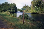 Namakagon River near Hwy 63, NE Wisconsin.