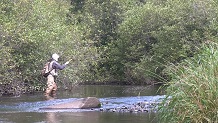 Fishing the Prairie River